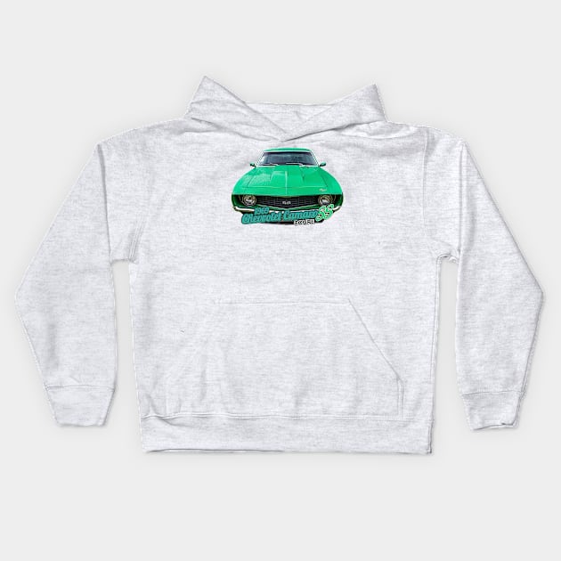 1969 Chevrolet Camaro SS Coupe Kids Hoodie by Gestalt Imagery